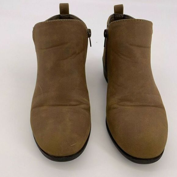 Pierre Dumas Brown Ankle Booties Brown Size 6 - Picture 4 of 8